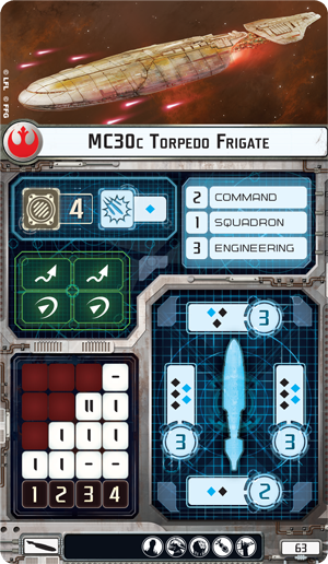 MC30c Torpedo Frigate